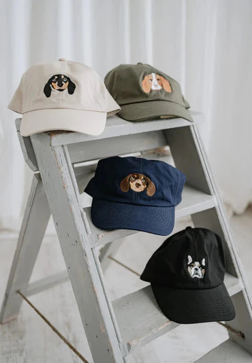 Embroidered Pet Face Cap