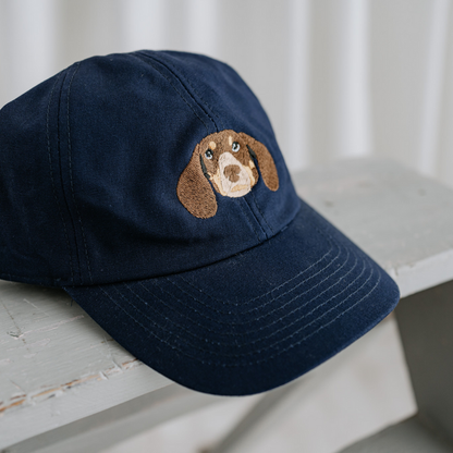 Embroidered Pet Face Cap