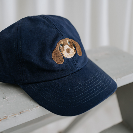 Embroidered Pet Face Cap