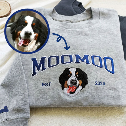 Personalised Pet Face Hoodie/Crewneck