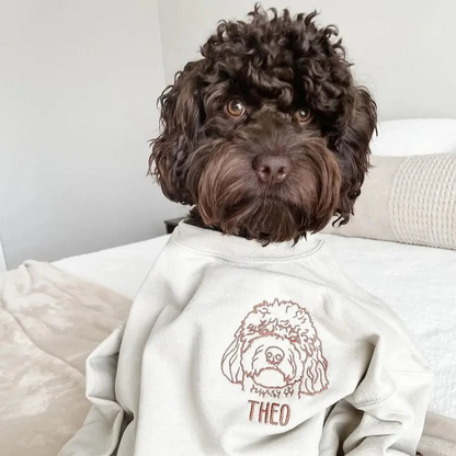 Custom pet portrait Sweatshirt